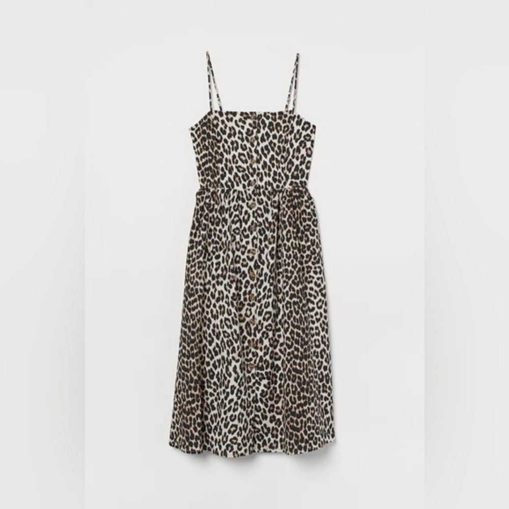 Leopard Print Women's Sun Dress